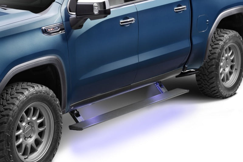 AMP Research 78255-01A 22-23 Chevy/GMC Silverado/Sierra 1500 & 2024 2500/3500HD Double/CC PowerStep Xtreme