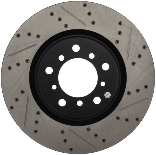 Stoptech 127.34058L StopTech Slotted & Drilled Sport Brake Rotor