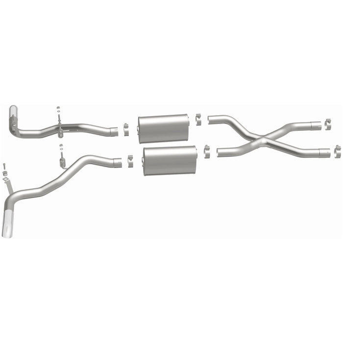 Magnaflow Perf Exhaust MAG15344 66-77 Ford Bronco 5.0L Crossmember Back Exhaust