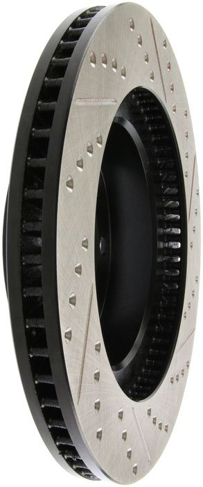 Stoptech 127.44129R StopTech 07-08 Toyota FJ Cruiser / 05-08 Tacoma (6 lug) / 03-08 4 Runner (319mm disc) SportStop Slo