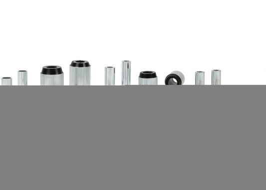 Whiteline W53312 Plus 02-09 Lexus GX470 / 06+ Toyota FJ Cruiser Fr C/A - Lwr Inner Front & Rear Bushing Kit