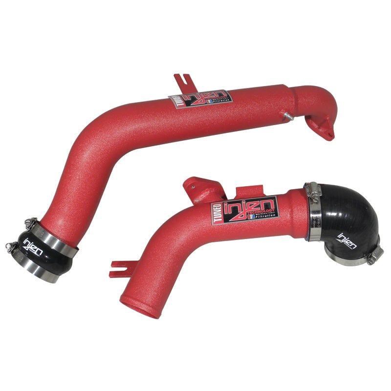 Injen SES1900ICPWR 11-14 Nissan Juke 1.6L Nismo Turbo Upper Intercooler Piping Kit - Wrinkle Red