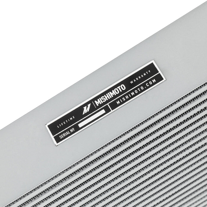 Mishimoto MMINT-DMAX-17SL 17-19 GM 6.6L L5P Duramax Intercooler - Silver