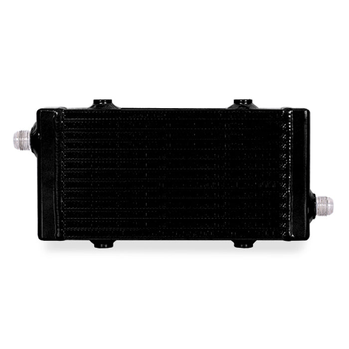 Mishimoto MMOC-SP-SBK Universal Small Bar and Plate Cross Flow Black Oil Cooler