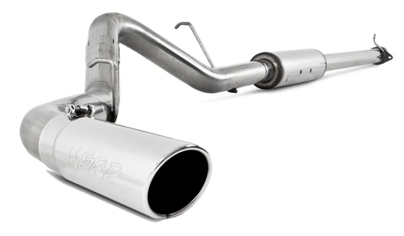 MBRP S5076AL 11-19 Chevy/GMC 2500HD PU 6.0L V8 Single Side Exit Alum Cat Back Perf Exhaust