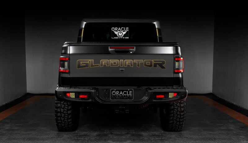 ORACLE Lighting 5882-504 Oracle Jeep Gladiator JT Flush Mount LED Tail Lights
