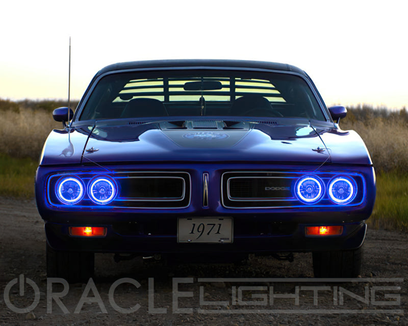 ORACLE Lighting 6904-002 Oracle Pre-Installed Lights 5.75 IN. Sealed Beam - Blue Halo