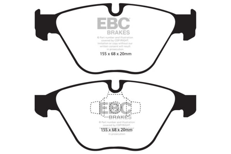 EBC DP31512C 13+ BMW X1 2.0 Turbo (28i) Redstuff Front Brake Pads