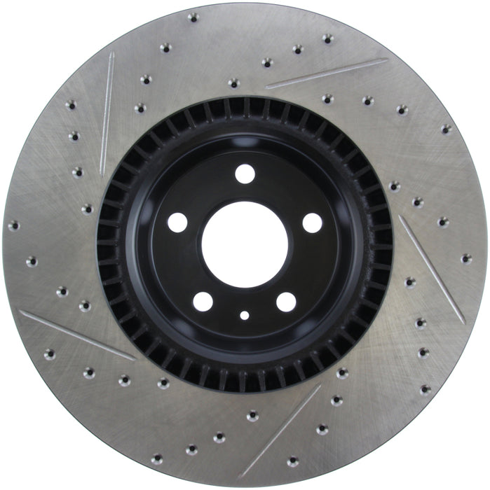 Stoptech 127.33134L StopTech Slotted & Drilled Sport Brake Rotor