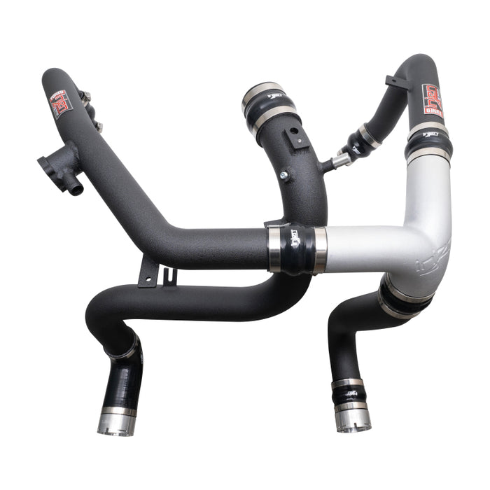 Injen SES9301ICPWB 21-23 Ford Bronco 2.7L V6 (TT) EcoBoost SES Intercooler Pipes - Wrinkle Black
