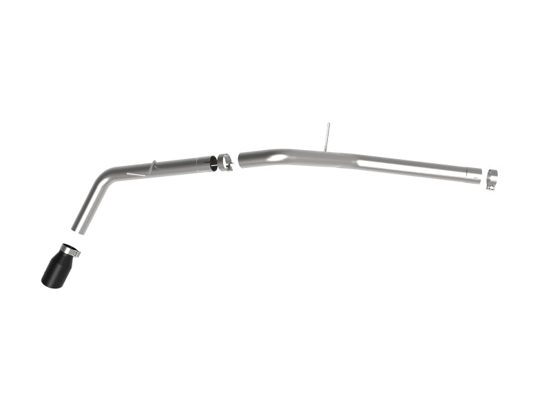 aFe 49-43114-B Apollo GT Series 3in 409 SS Axle-Back Exhaust 2019 Ford Ranger 2.3L w/ Black Tips