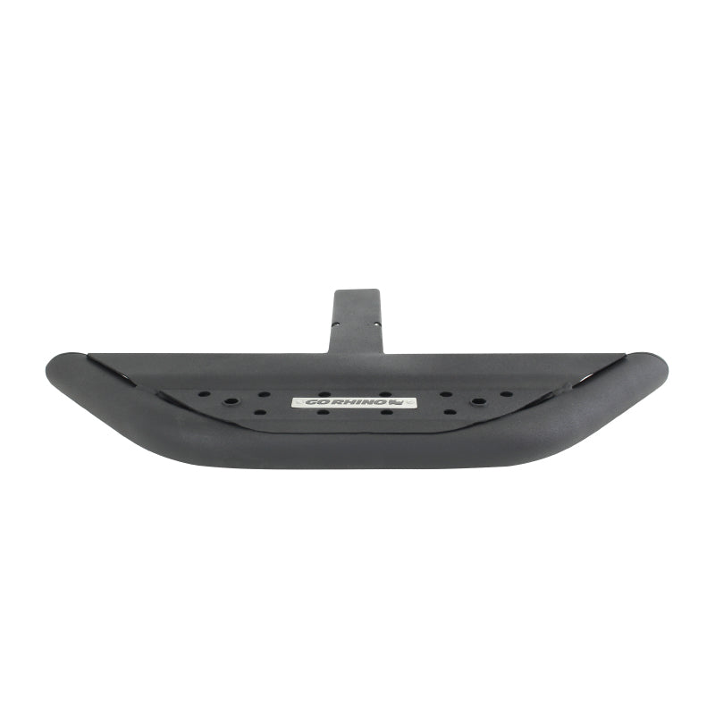 Go Rhino DSS618T Dominator Xtreme Hitch Step (2in Receivers) - 18in Long - Tex. Blk