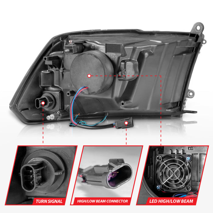 ANZO 111539 ANZ LED/Projector Headlights