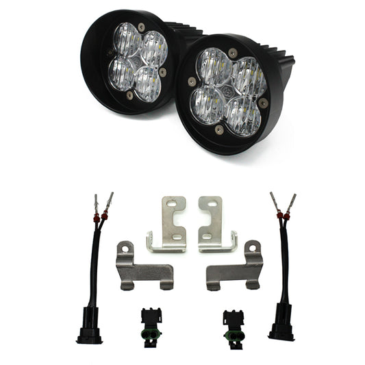 Baja Designs 447676 2012+ On Rav4 Fog Pocket Kit Squadron Sport Clear Wide Cornering