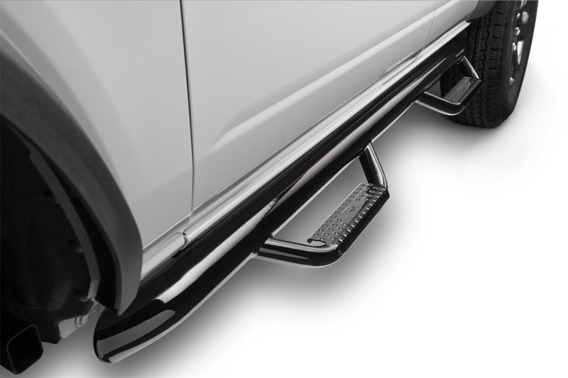 N-Fab F2172B Nerf Step 2021 Ford Bronco (4 Door) - Gloss Black - SRW - 3in