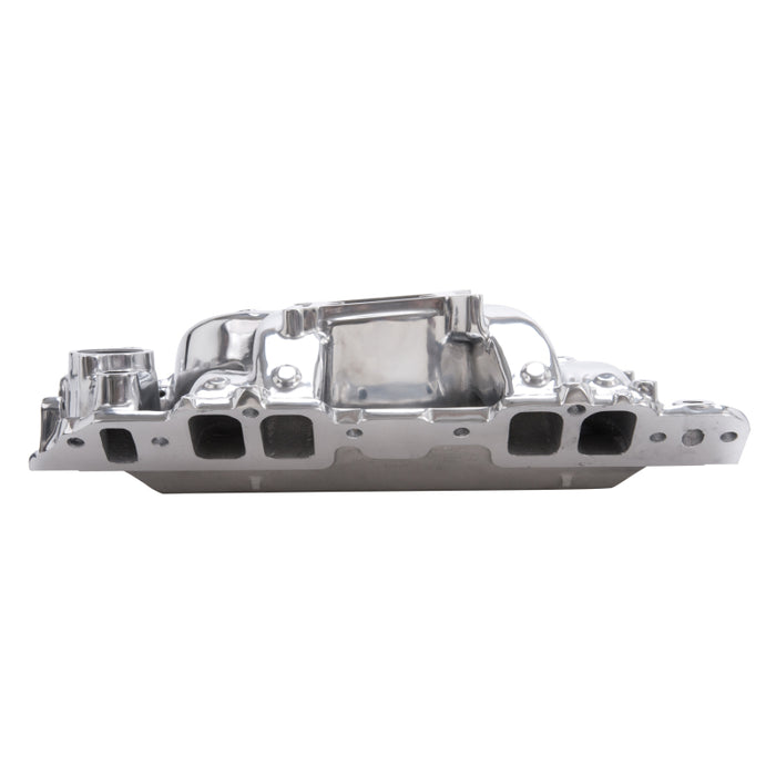 Edelbrock EDE75621 BBC Performer RPM A/G Manifold- R/P- Polished