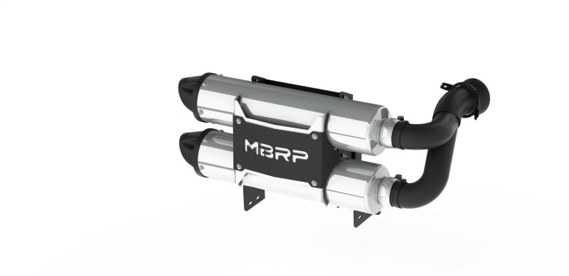 MBRP AT-9208PT 17-19 Can-Am Maverick X3 Dual Slip-On Performance Series Exhaust