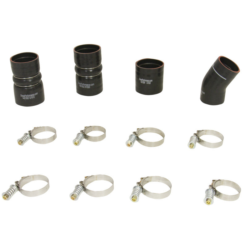 BD Diesel 1047035 Intercooler Hose & Clamp Kit - 2003-2007 Ford 6.0L PowerStroke