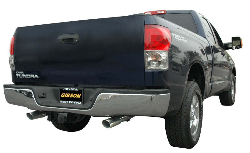 Gibson 7402 10-19 Toyota Tundra SR5 4.6L 2.5in Cat-Back Dual Split Exhaust - Aluminized