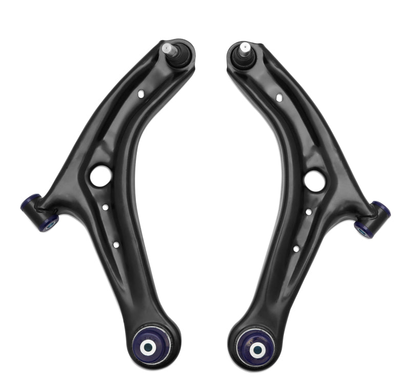 Superpro TRC1048 13-17 Ford Fiesta Complete Front Lower Control Arm Kit (Caster Increase)