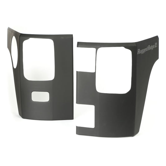 Rugged Ridge 11651.07 Rear Corner Kit Body Armor 2-Door 7-18 Jeep Wrangler
