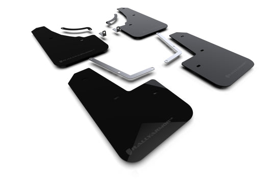 Rally Armor MF107-UR-BLK-GRY 23-25 Mazda CX-50 (Will Not Fit CX-5) Black UR Mud Flap W/Grey Logo