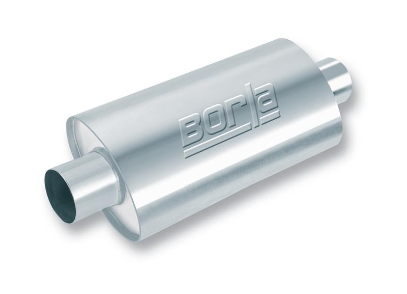 Borla BOR40575 XR-1 Racing Muffler 16in Oval 3in In/Out