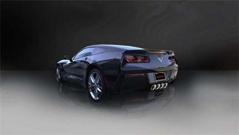 CORSA Performance 14762 Corsa 2014-2019 Corvette C7 Coupe 6.2L V8 AT/MT 2.75in Valve-Back Dual Rear Exit Polished Xtreme Exh