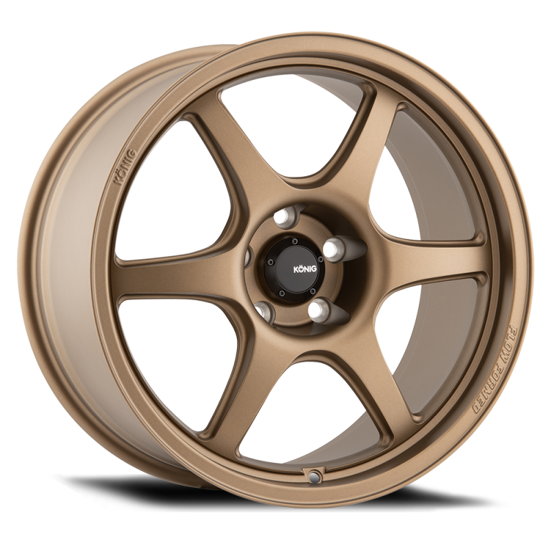 Konig HF85100258 Hexaform 15x8 4x100 ET25 Matte Bronze