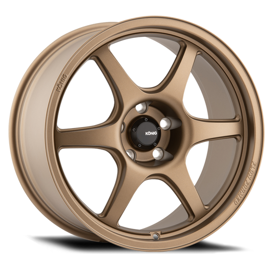 Konig HF85100258 Hexaform 15x8 4x100 ET25 Matte Bronze