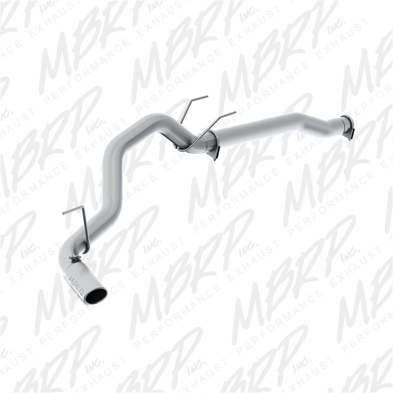 MBRP S6169AL 2014 Dodge RAM 1500 3.0L EcoDiesel 3.5in Filter Back Exhaust Single Side Exit Alum