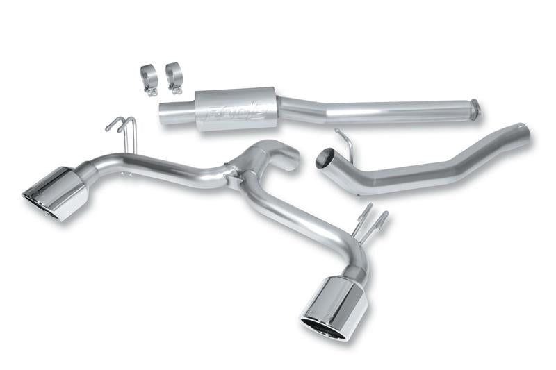 Borla 140334 09-15 Mitsubishi Lancer Ralliart 2.0L 4cyl MT 6spd AWD Catback Exhaust