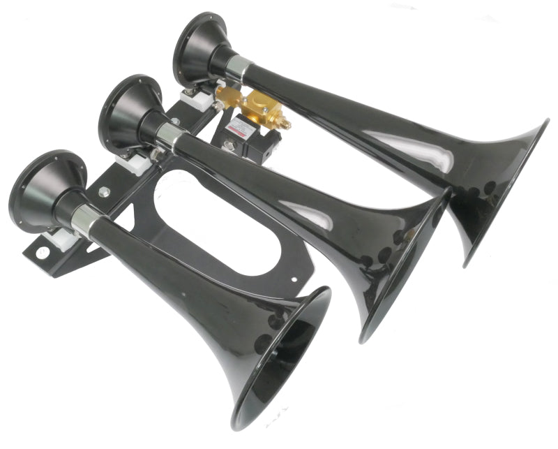 Kleinn Air Horns SDKIT17-230STL Kleinn 17-22 Ford F-250/ F-350/ F-450 Onboard Air System w/ Model 230 Horns