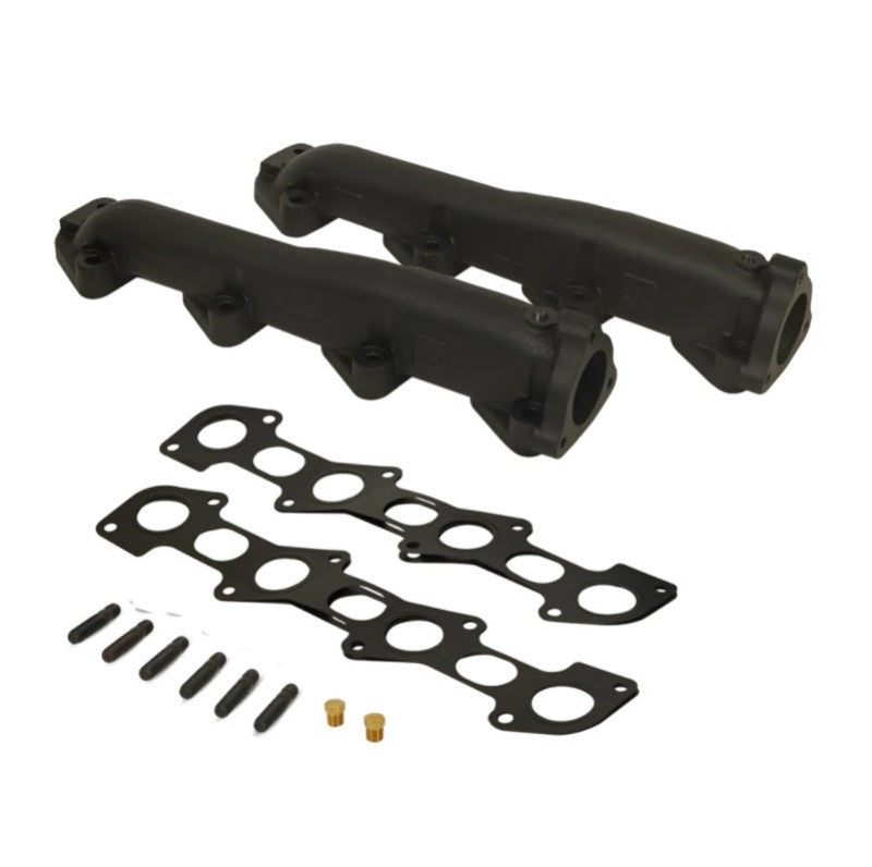 BD Diesel 1041484 08-10 Ford F-250/F-350/F-450/F-550 Powerstroke 6.4L Up Pipes Kit w/Manifold Set