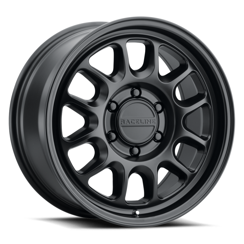 Raceline 958B-78550-00 958B Rogue 17X8.5 / 5X127 / 0mm Offset 78.1 Bore - Satin Black
