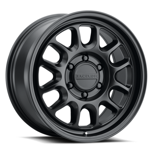 Raceline 958B-78550-00 958B Rogue 17X8.5 / 5X127 / 0mm Offset 78.1 Bore - Satin Black