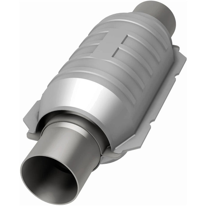 Magnaflow 99209HM MagnaFlow Conv Univ 3in Inlet/Outlet Center/Center Round 9in Body L x 5.125in W x 13in Overall L