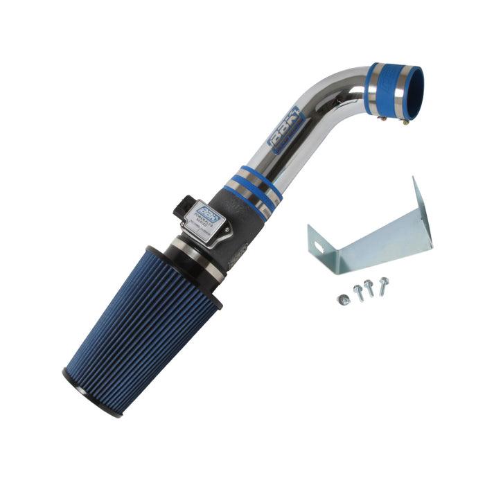 BBK 1556 86-93 Mustang 5.0 Cold Air Intake Kit - Standard Style - Chrome Finish