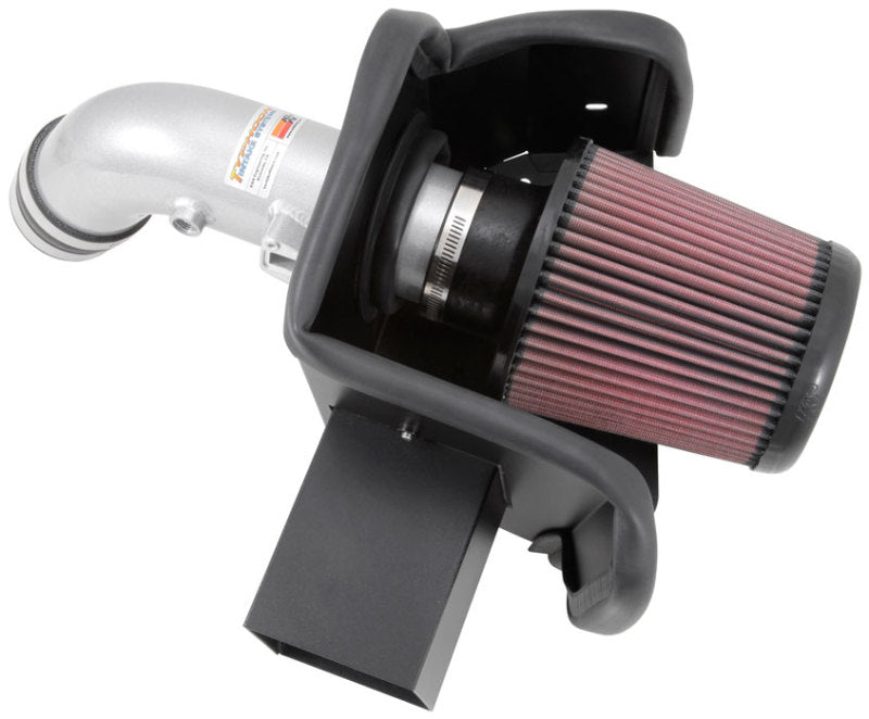K&N Engineering 69-7064TS K&N 69 Series Typhoon Performance Intake Kit - Silver for 13-14 Nissan Altima 2.5L L4