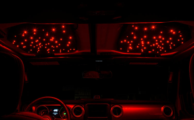 ORACLE Lighting 5872-333 Oracle StarLINER Fiber Optic Hardtop Headliner for Wrangler JL/Gladiator JT ColorSHIFT