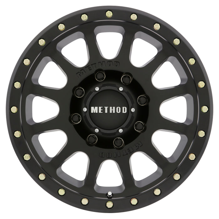 Method Wheels MR30589080518H Method MR305 NV HD 18x9 +18mm Offset 8x6.5 130.81mm CB Matte Black Wheel