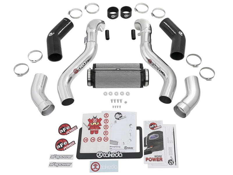 aFe TA-3017P Takeda Intake Stage-2 Polished Pro DRY S 09-17 Nissan 370Z V6 3.7L