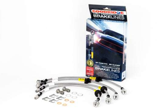 Goodridge 12339 15-18 Ford Focus RS (RS MK3 Only) Stainless Steel Brake Line Kit