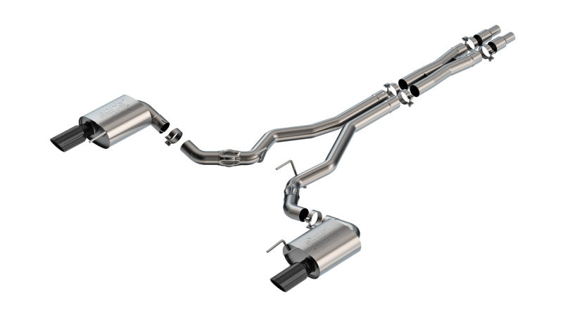 Borla BOR140961BC 24- Mustang 5.0L Axle Baxk Exhaust