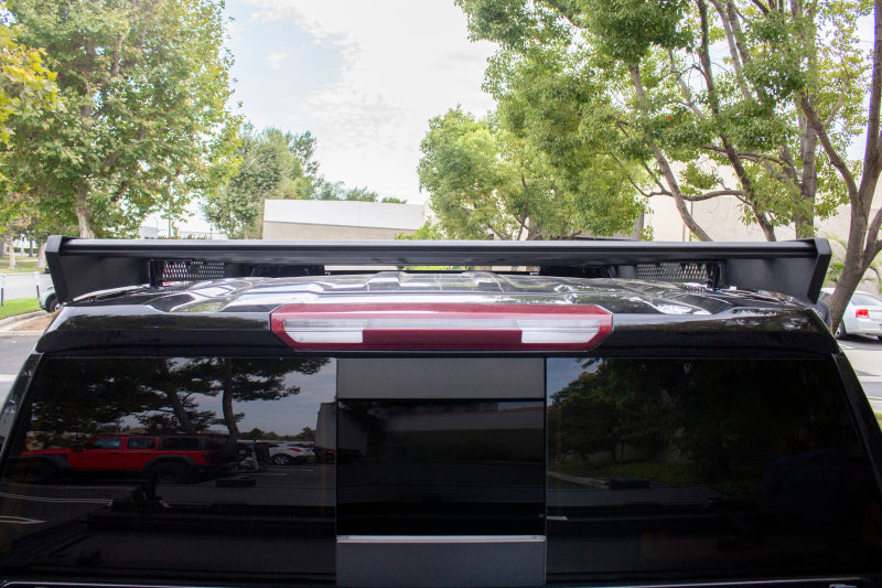 Go Rhino 5933110T 19-23 Chevrolet/GMC Silverado/Sierra 1500 CC Ceros Low Profile Roof Rack - Tex. Blk