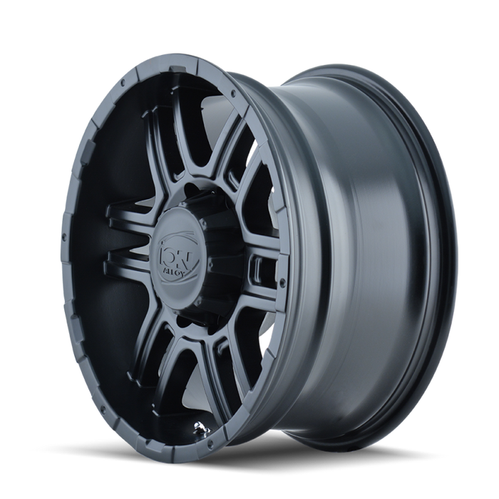 ION Wheels 179-7883MB ION Type 179 17x8 / 6x139.7 BP / 10mm Offset / 106mm Hub Matte Black Wheel