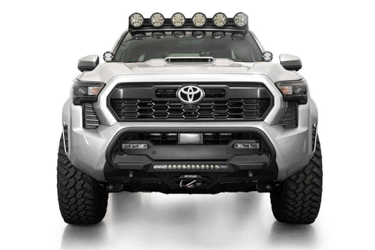 Addictive Desert Designs F6703512601NA ADD 2024+ Toyota Tacoma Stealth Center Mount Winch Front Bumper w/ Top Hoop