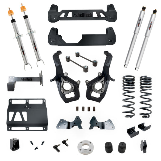 Belltech 153712TP 19-21 RAM 1500 4WD All Cabs 6in-8in Lift Kit w/ Front/Rear Trail Performance Shocks
