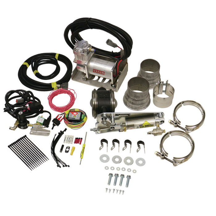 Bd Diesel BDD1028135 Exhaust Brake Universal 3.5in w/ Air Compressor