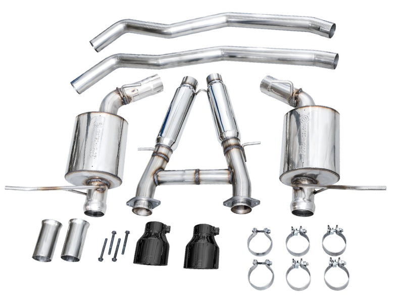 AWE Tuning 3015-33952 18-23 Dodge Durango SRT & Hellcat Touring Edition Exhaust - Diamond Black Tips